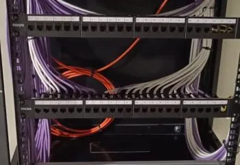 Instalación real de videovigilancia por Sertic Networks